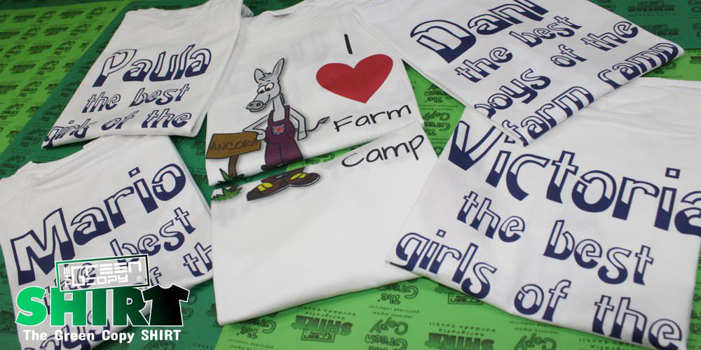 The Green Copy impresión de camisetas para campeonatos torneos Torneo Farm Camp Victoria Serigrafía imprimir Villanueva de la Cañada MADRID